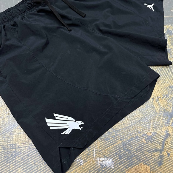 Air Jordan North Texas Mean Green Training Fly Basketball Shorts DQ7902-049 XXL - Picture 5 of 13